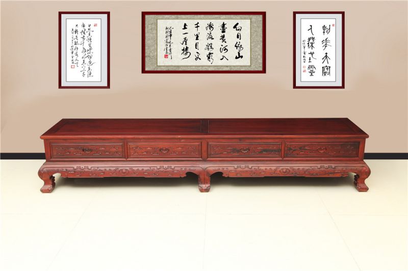 2.3米弯脚电视柜